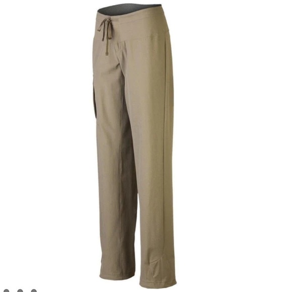 Mountain Hardwear Pants - Mountain Hardwear Women's Beige Yuma Pants 32" Inseam Size 12 NWT